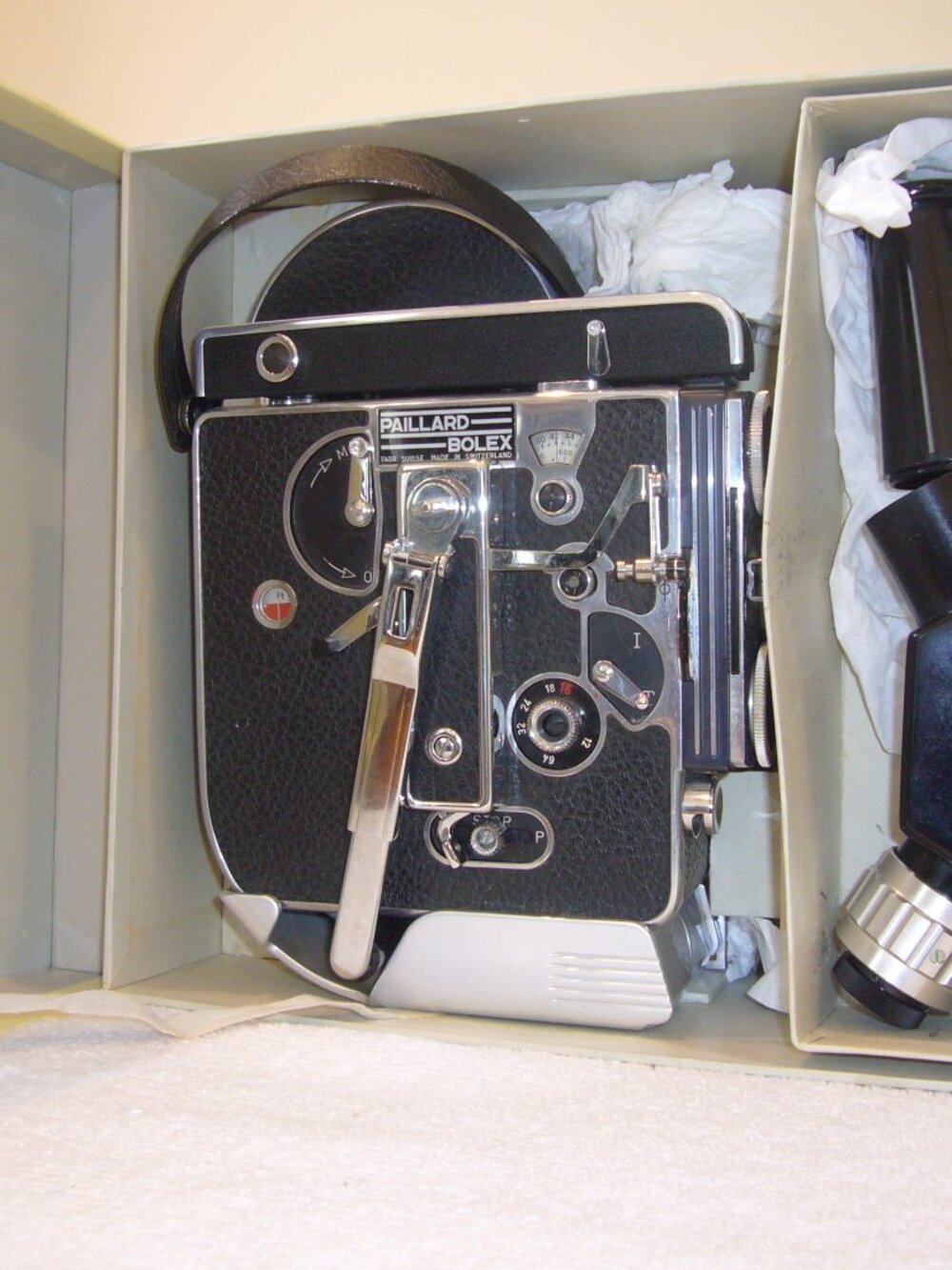 [EX+++] PAILLARD BOLEX H16 REFLEX 16mm Film Movie Camera - RUNS GREAT!